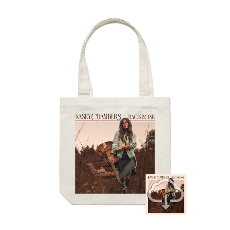 Backbone Tote Bag + Digital Download by Kasey Chambers