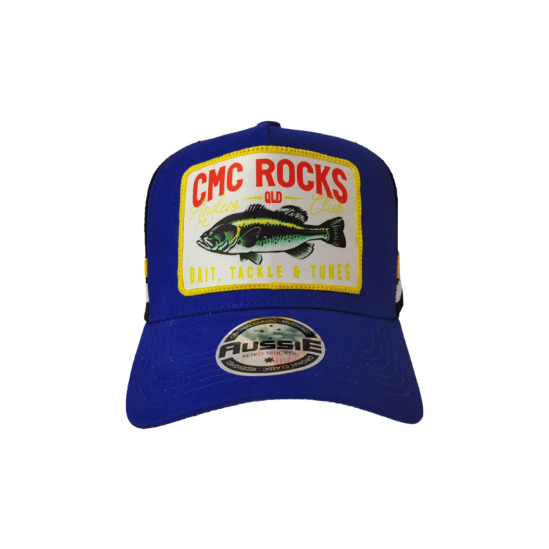 Bait Tackle Tunes Navy Trucker Cap by CMC ROCKS QLD 2025