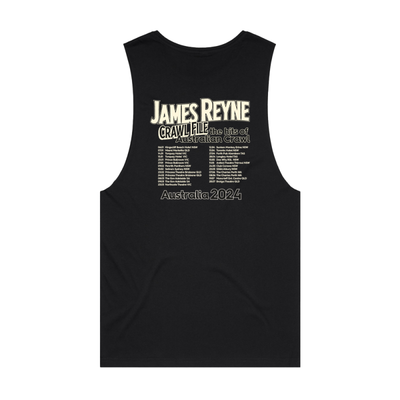 Black Tank – Mono Tour 2024 by James Reyne