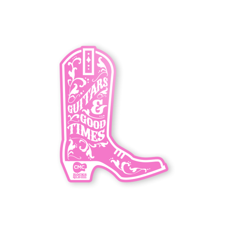 Boot Sticker by CMC ROCKS QLD 2025