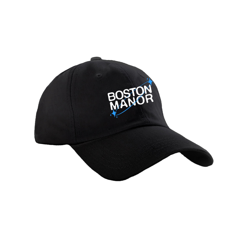 BLACK DAD CAP by Boston Manor