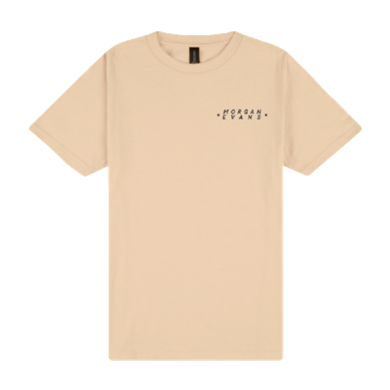 Camel Stamp Sand Tshirt by Morgan Evans