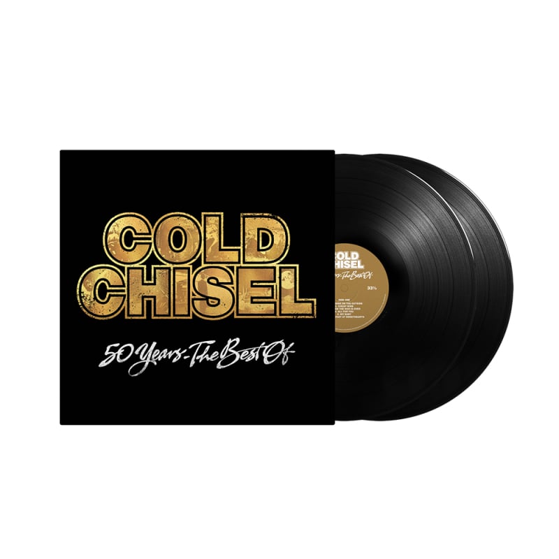 50 Years - The Best Of - Black 2LP by Cold Chisel