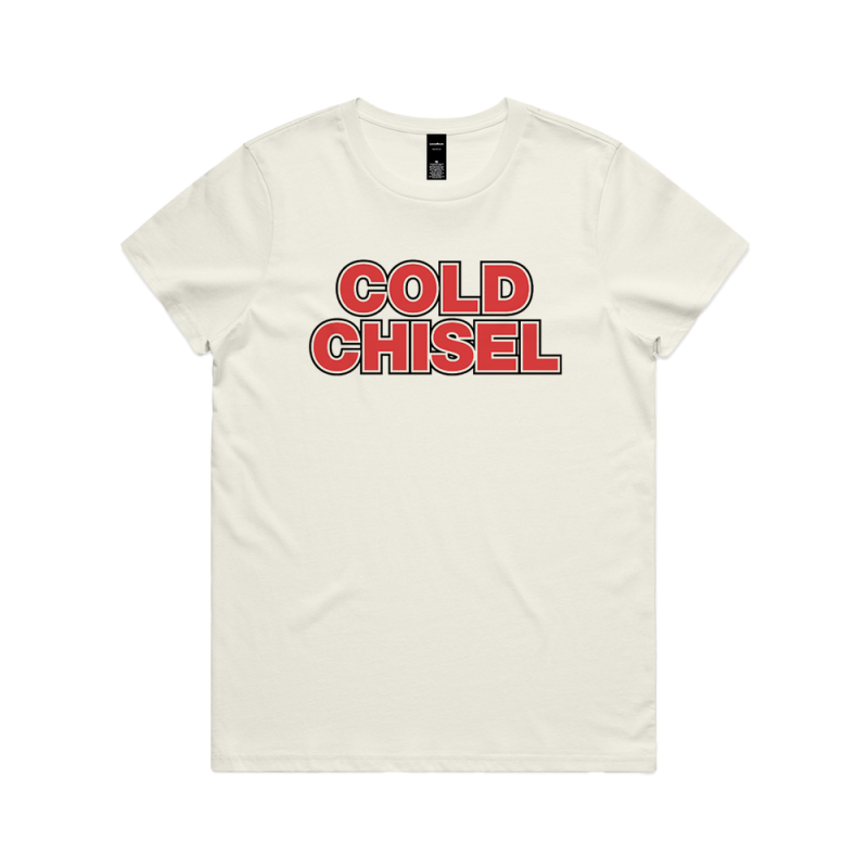 Cities Ecru Ladies Tshirt by Cold Chisel