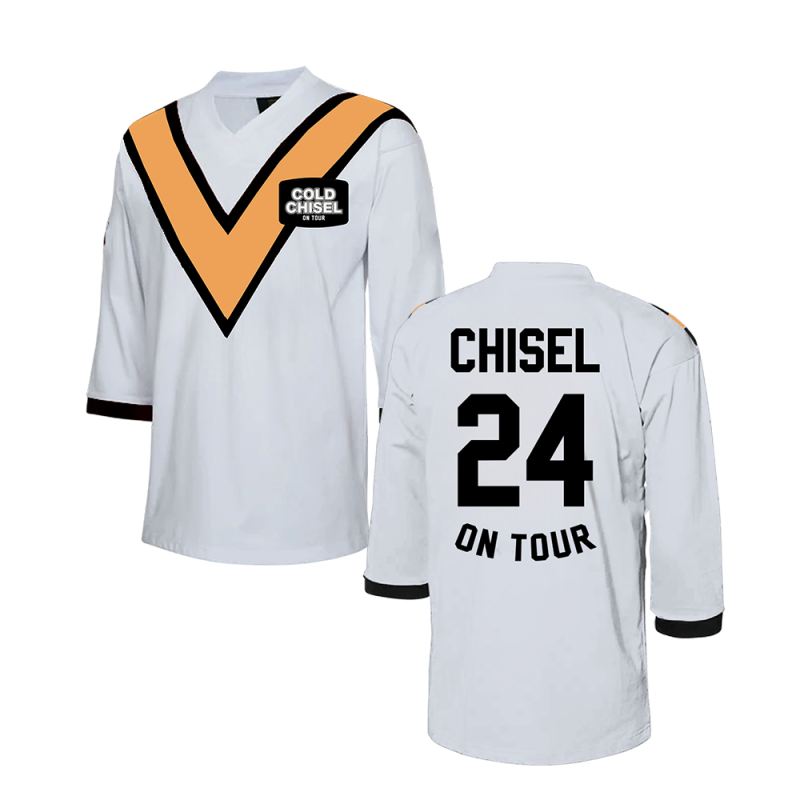 24 On Tour Football Jersey by Cold Chisel