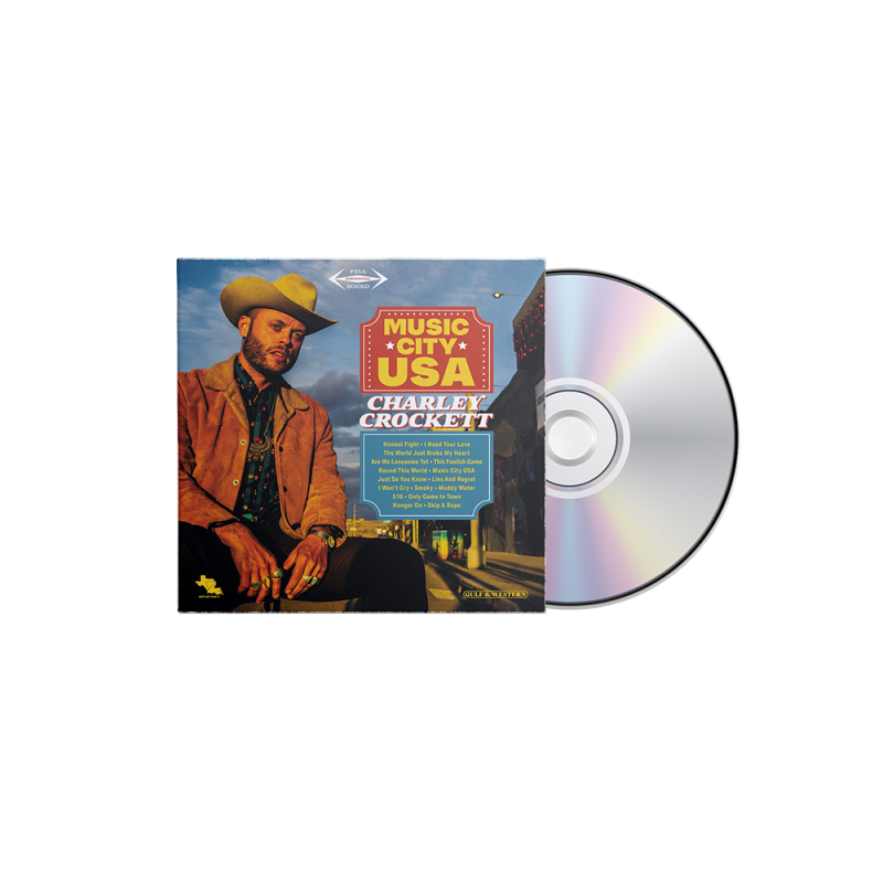 MUSIC CITY USA CD by Charley Crockett