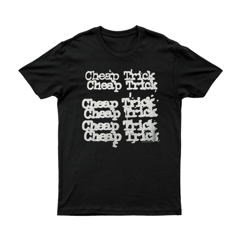 Logo Black Tshirt by Cheap Trick