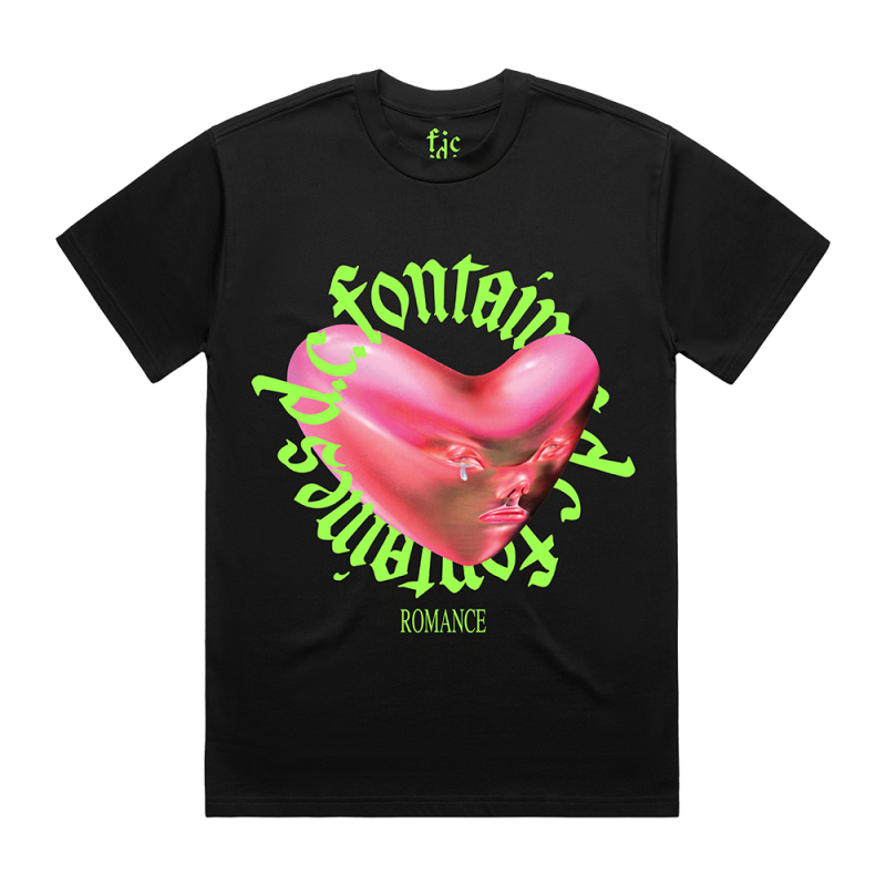 Romance  Circular Heart Tour T-Shirt (AU & NZ) by Fontaines D.C.