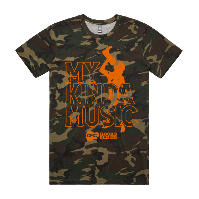 MKM Shoey  Unisex Camo Tshirt by CMC ROCKS QLD 2025