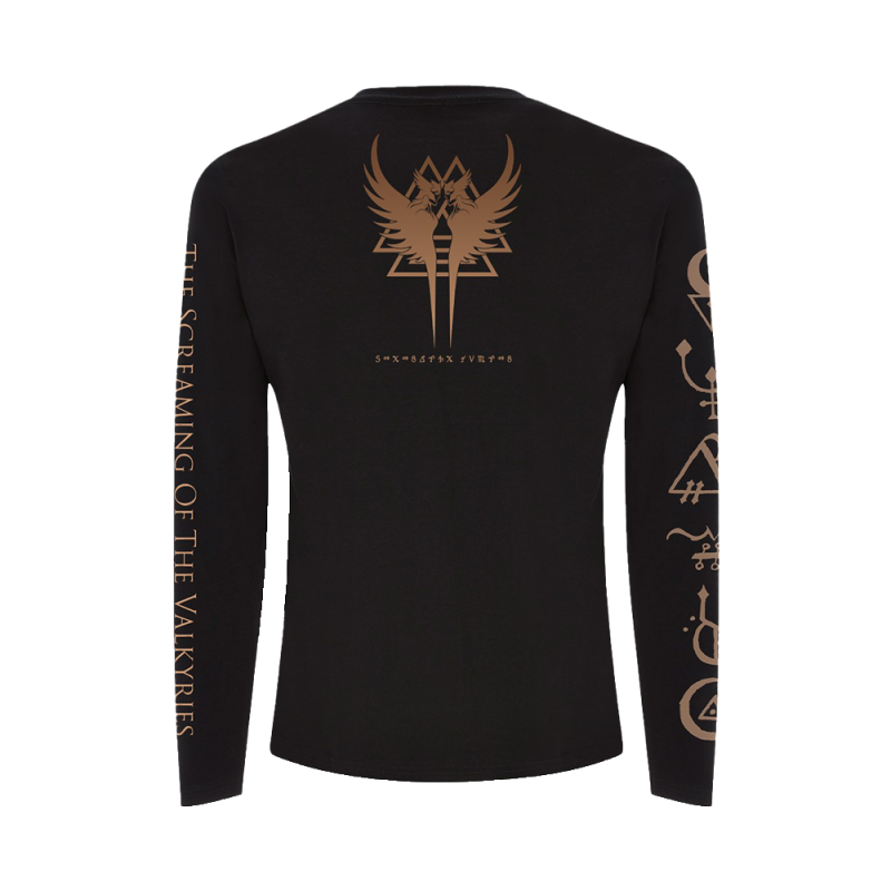 The Screaming Of The Valkyries Black Longsleeve by Cradle Of Filth