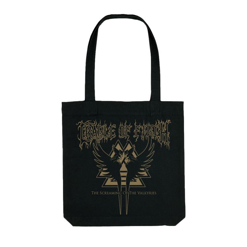 The Screaming Of The Valkyries Totebag by Cradle Of Filth