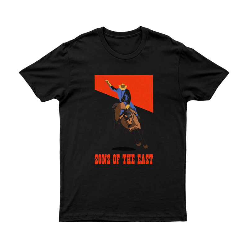 Cowboy Black Tshirt by Sons Of The East