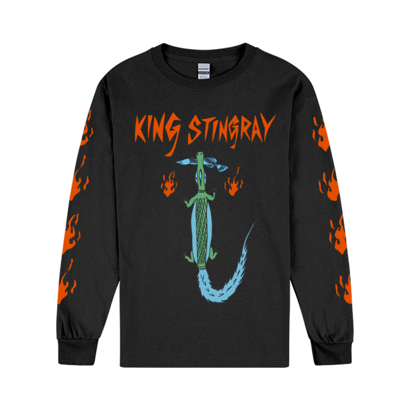 Croc Black Longsleeve by King Stingray