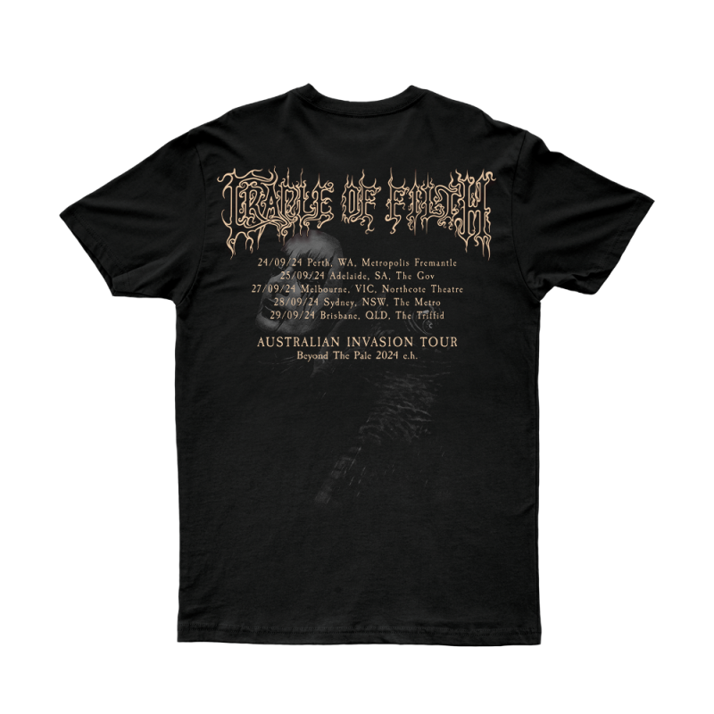 CTHULHU BLACK TOUR TEE by Cradle Of Filth