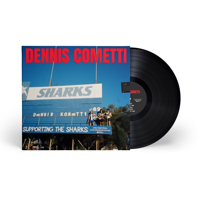 Dennis Cometti Self Titled Vinyl (Black) by DENNIS COMETTI