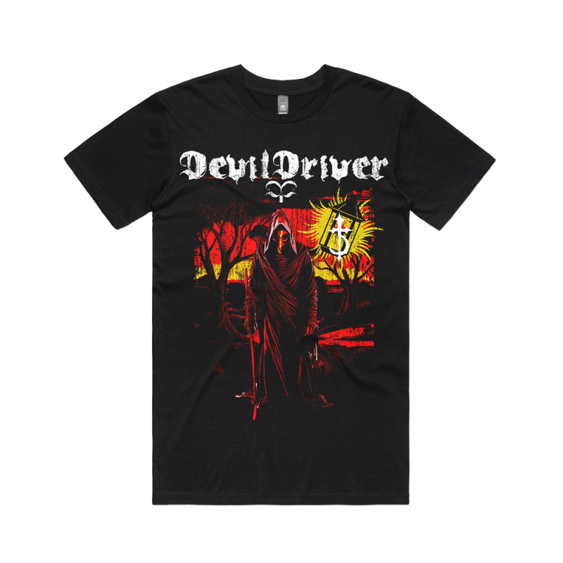 Kangaroo Skull Reaper - Australian Store Exclusive Tshirt by DEVILDRIVER