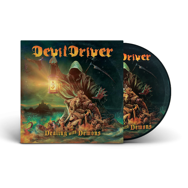 DEALING WITH DEMONS PICTURE DISC LP by DEVILDRIVER