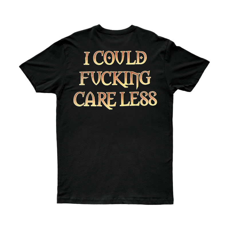 I COULD CARE LESS TSHIRT by DEVILDRIVER