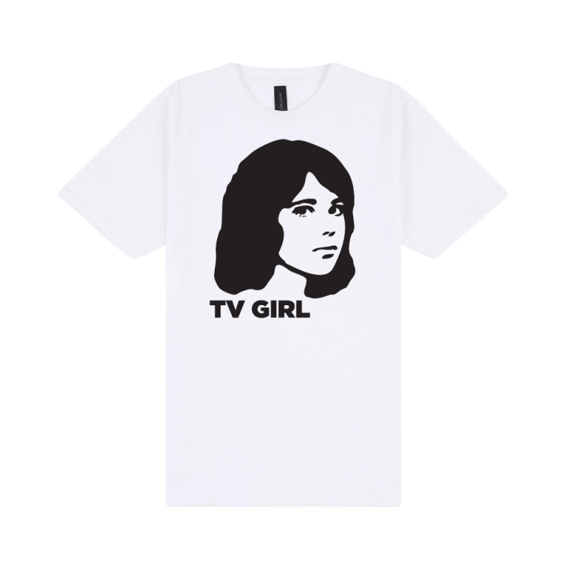 DREAM GIRL WHITE TSHIRT by TV GIRL