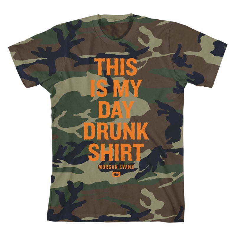 Day Drunk Camo T-Shirt by Morgan Evans