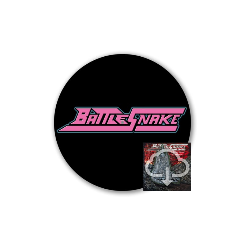 Pink Logo Slipmat + Digital Download by Battlesnake