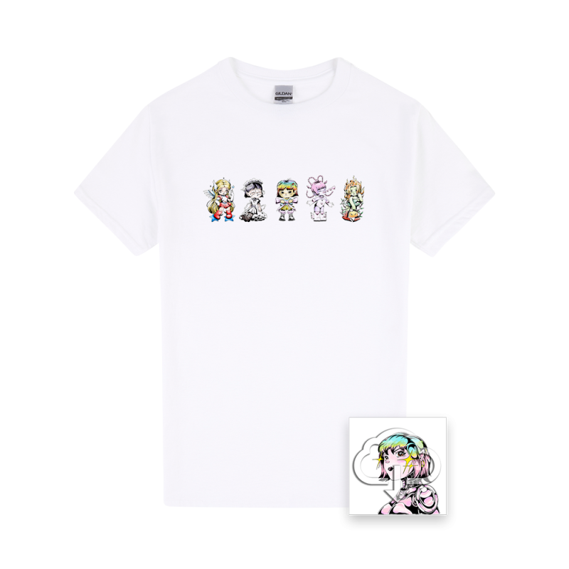Don't Take It To Heart Digital Download + White Tshirt by Merci, Mercy