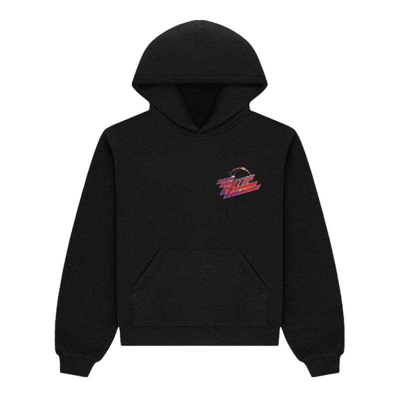 BACK ELIMINATOR BLACK PULLOVER HOOD by ZZ Top