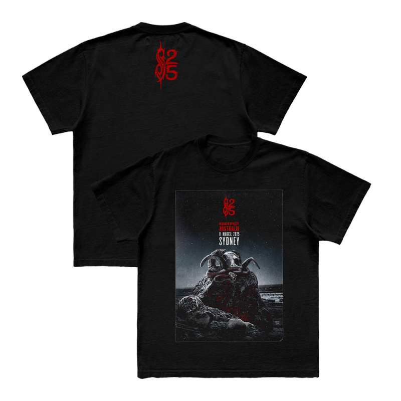 Event Sydney Black Tshirt by Slipknot