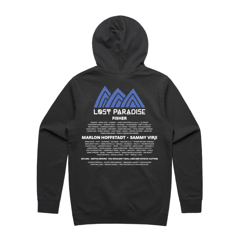 Event 24 Coal Pullover Hood by Lost Paradise