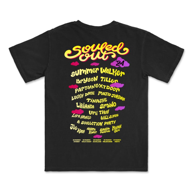 Event Black Tshirt by Souled Out
