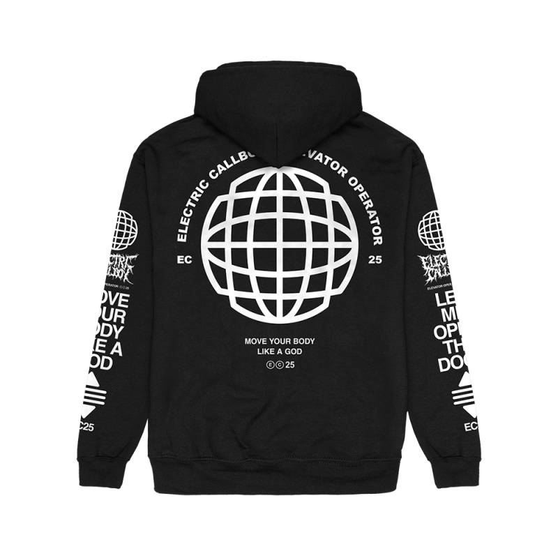 Elevator Operator Globe Hoodie by Electric Callboy