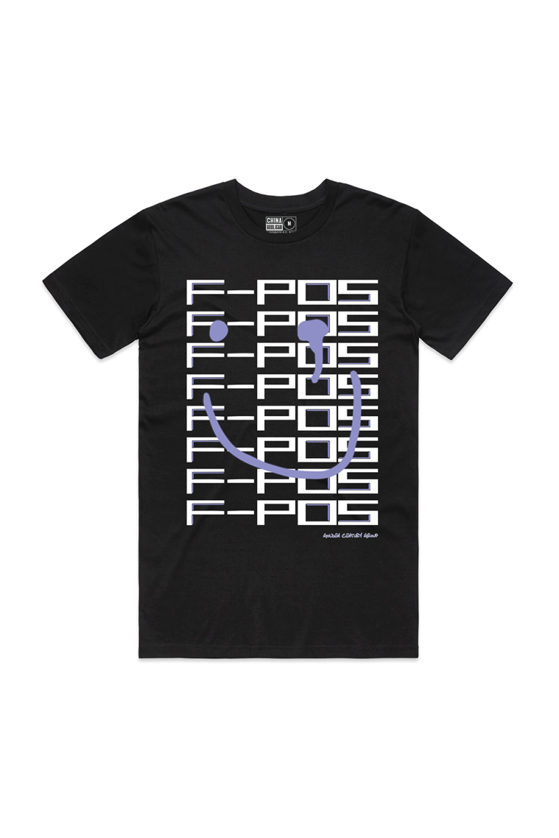 F-POS Limited Addiction Black Original Fit Tee by F-POS