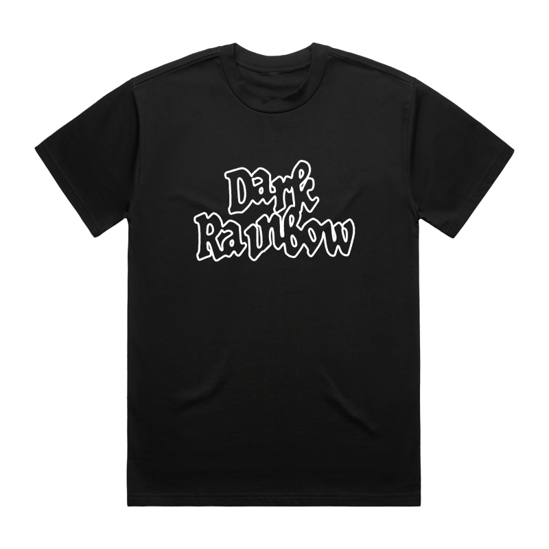 Dark Rainbow  Logo Black Tshirt by FRANK CARTER & THE RATTLESNAKES