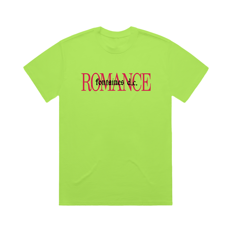 Romance Lime Green T-Shirt by Fontaines D.C.