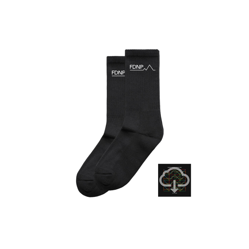 Logo Black Socks + Digital Download by Fanning Dempsey National Park