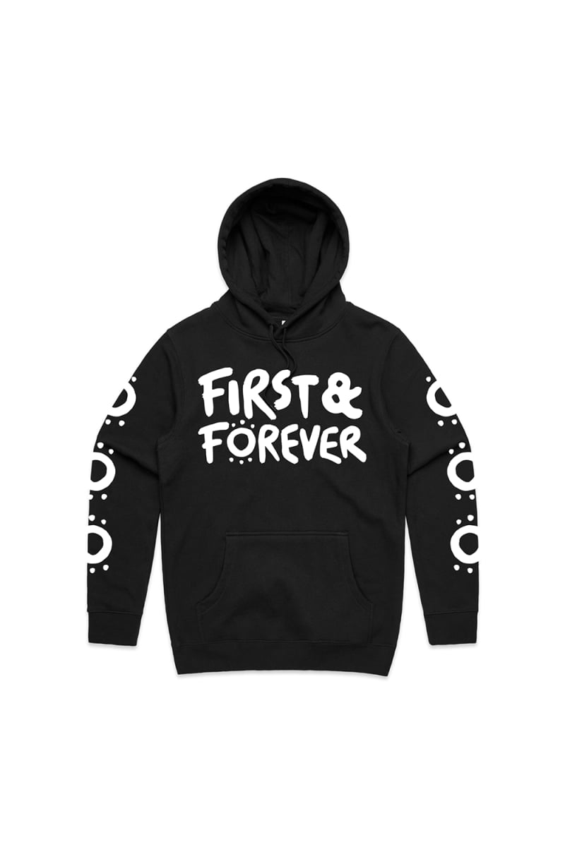 First & Forever Black Hood by First & Forever
