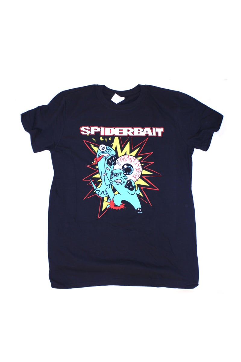 Fighting Black A Day On The Green Tshirt 2016 Tour by Spiderbait