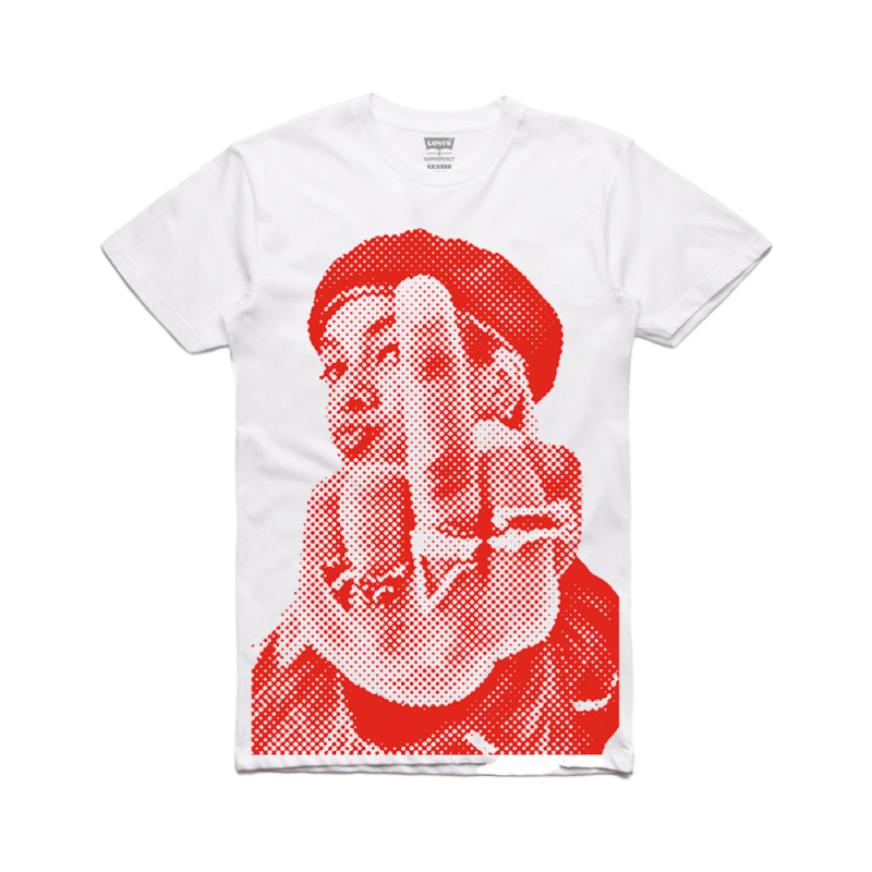 Finger White Tshirt by Ecca Vandal