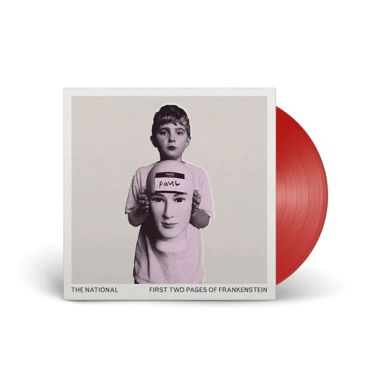 FIRST TWO PAGES OF FRANKENSTEIN (RED VINYL) LP by The National