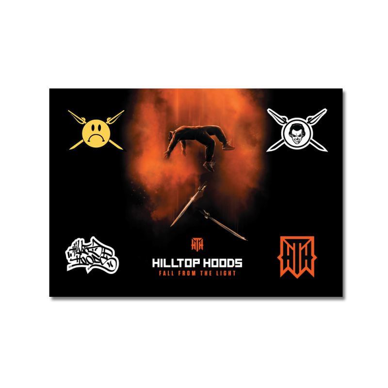 Fall From The Light Limited Edition Pin Set by Hilltop Hoods (UMA)