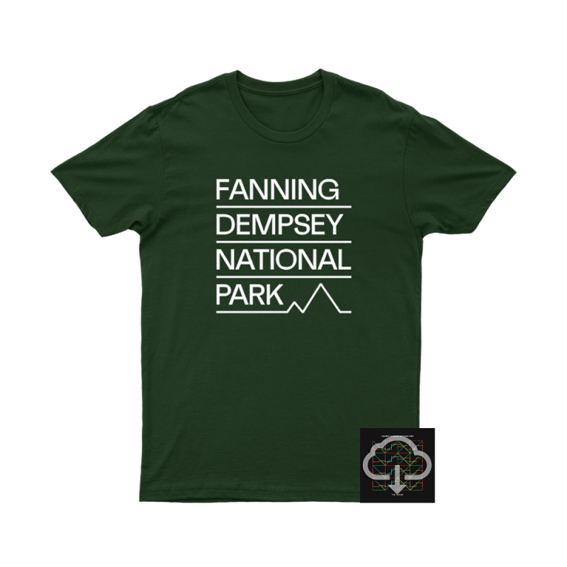 Forest Logo Tshirt + Digital Album by Fanning Dempsey National Park
