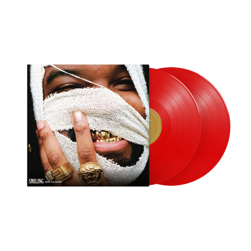 Smiling With No Teeth - Red 2LP by Genesis Owusu