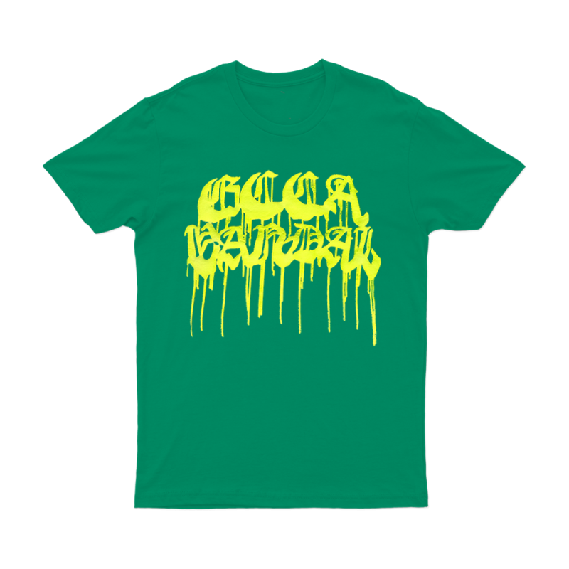Logo Green Tshirt by Ecca Vandal