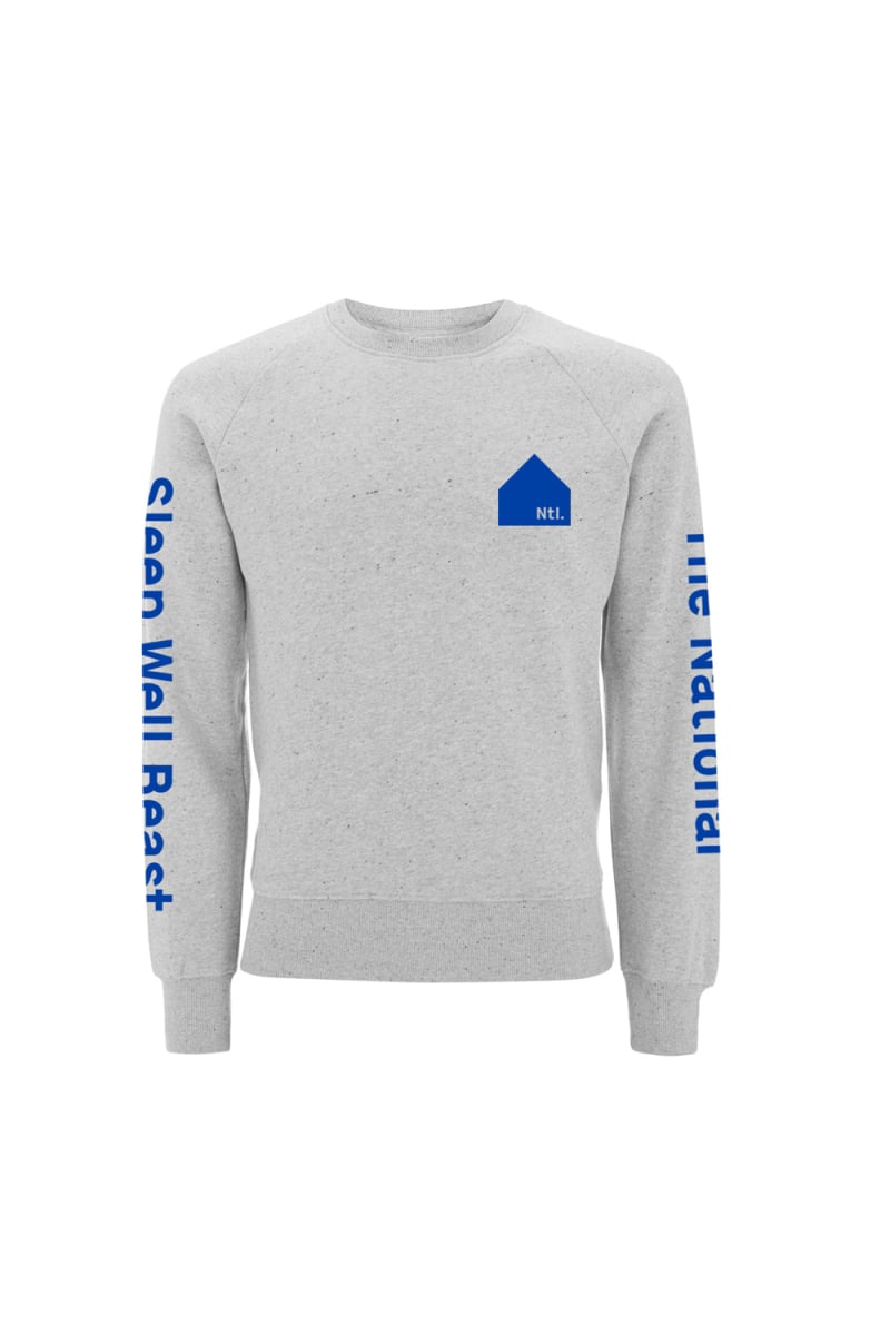 System 1 Grey Crewneck Jumper by The National