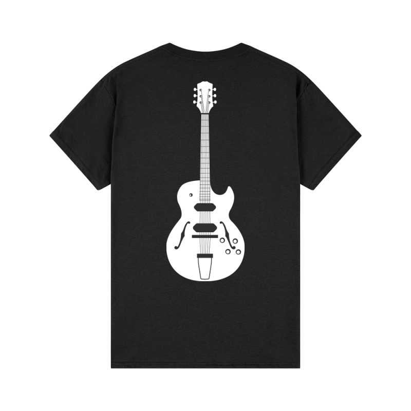 Guitar Black Tshirt by George Thorogood And The Destroyers