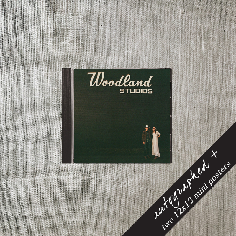 Woodland CD Signed + Exclusive Mini-Posters Bundle by Gillian Welch & David Rawlings