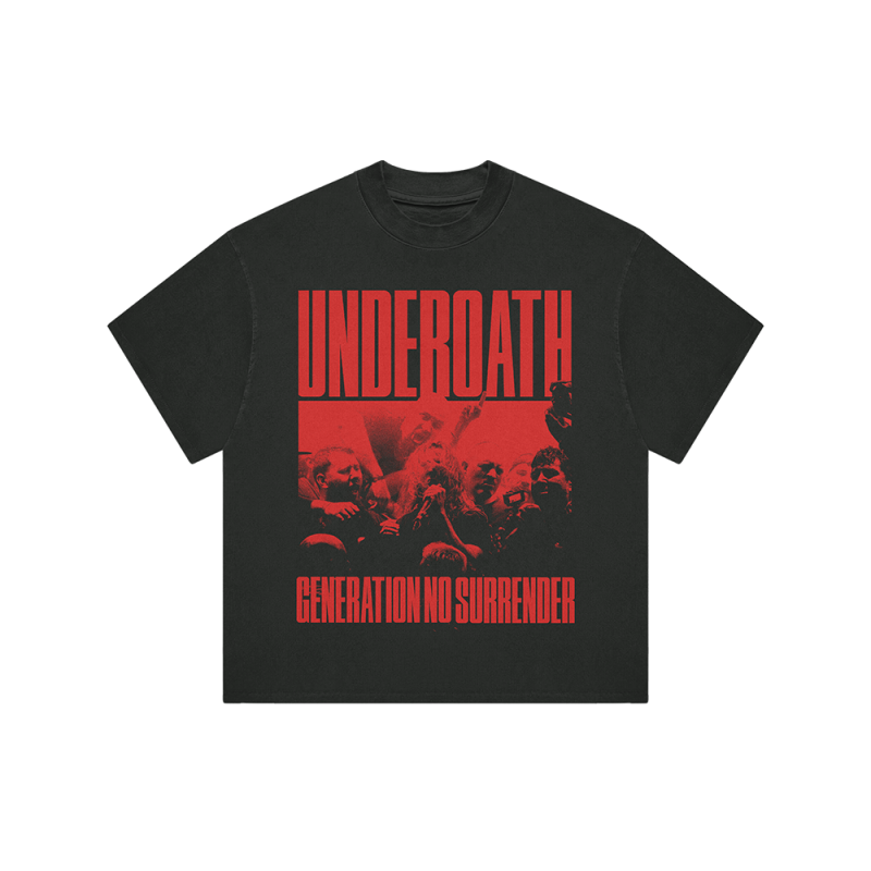 Generation Surrender Black Tshirt by Underoath