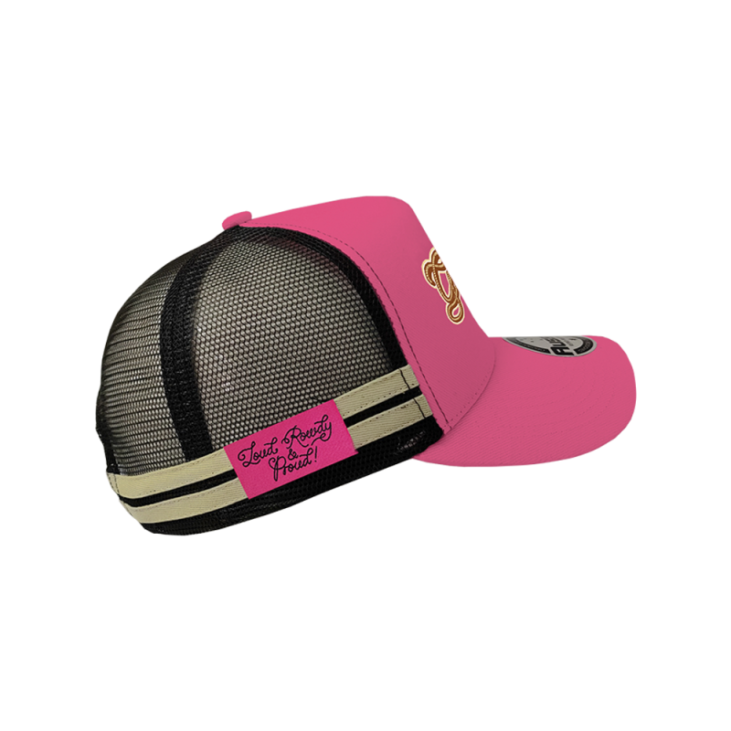 Giddy Up Pink Trucker Cap by CMC ROCKS QLD 2025