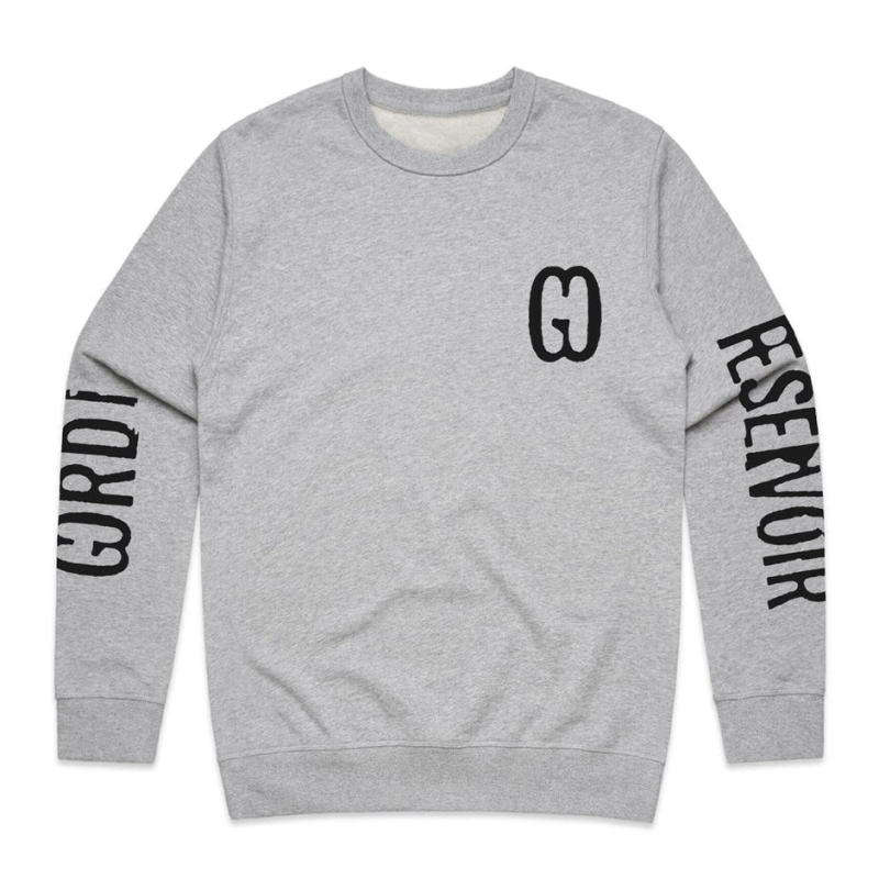 Gordi - Grey Logo Crew Sweater by Gordi