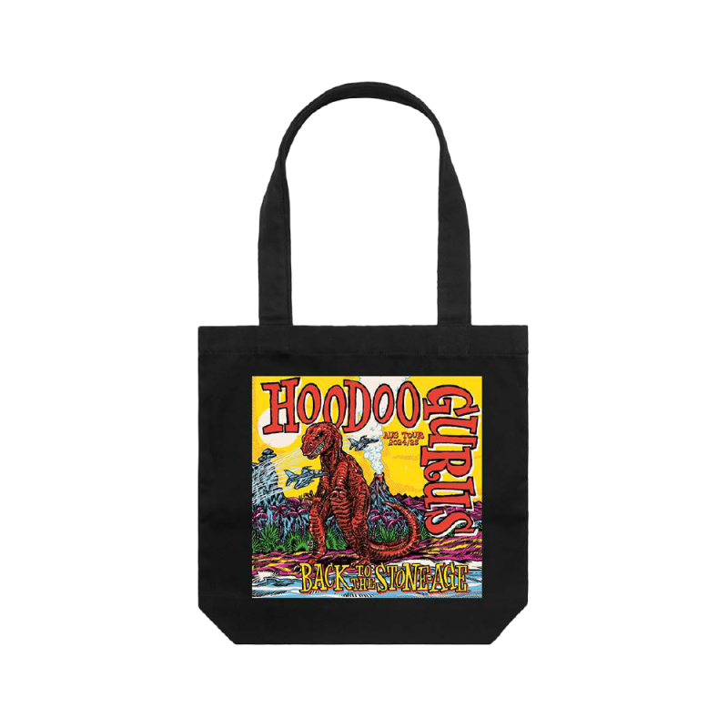 Black Tour 2024/2025 Tote Bag by Hoodoo Gurus